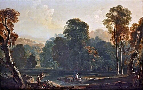 Landscape Composition, 1823, John Martin
