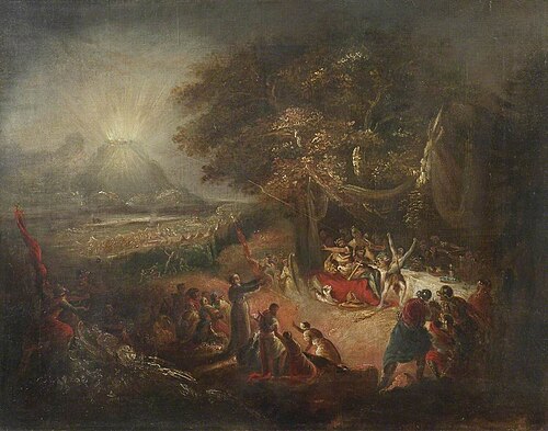 The Prophecy, 1830, John Martin