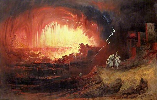 The Destruction of Sodom and Gomorrah, 1852, John Martin