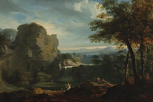 Arcadian Landscape, 1810, John Martin