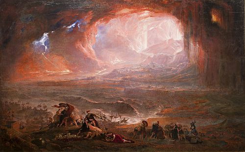 La Destruction de Pompéi et Herculanum, 1822, John Martin