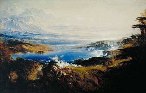Les Plaines du Paradis, 1851, John Martin
