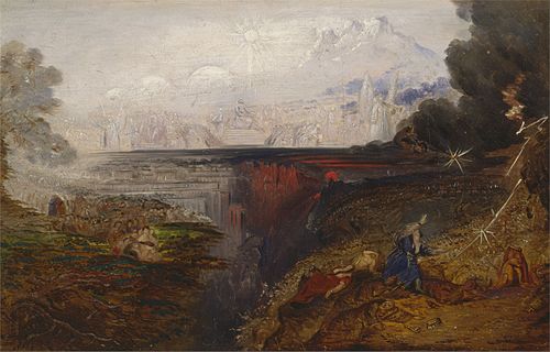 Le Jugement Dernier (étude), 1851, John Martin