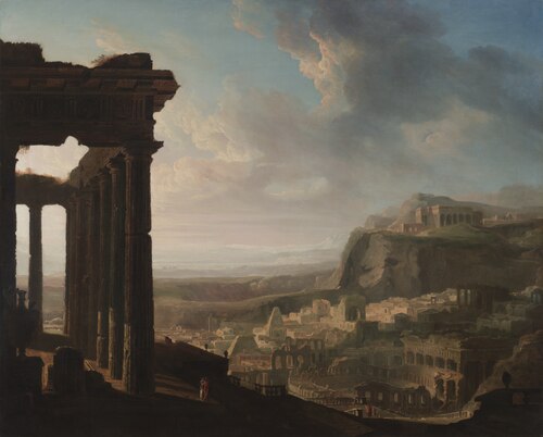 Ruins of an Ancient City, 1810, John Martin