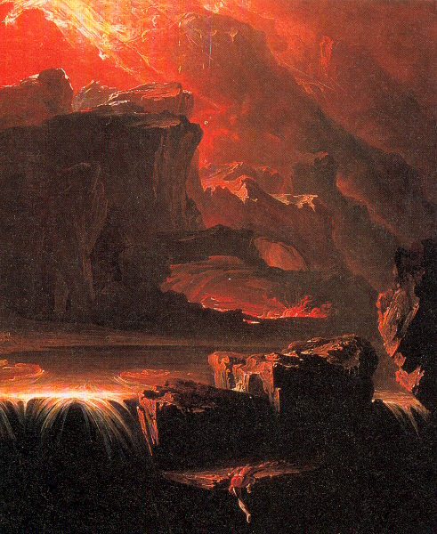 Sadak in Search of the Waters of Oblivion, 1812, John Martin