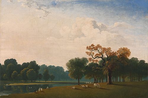 Kensington Garden, 1815, John Martin