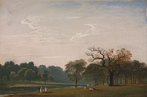 Kensington Garden, 1815, John Martin