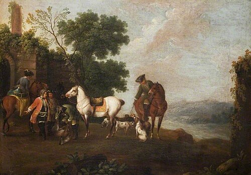 The Deer Hunt, 1750, Wenzel Ignaz Prasch