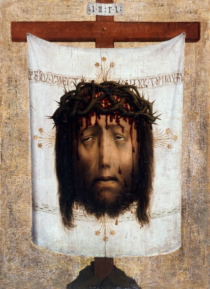 The veil of St. Veronica (Vera Icon)., 1450, Wilhelm Kalteysen