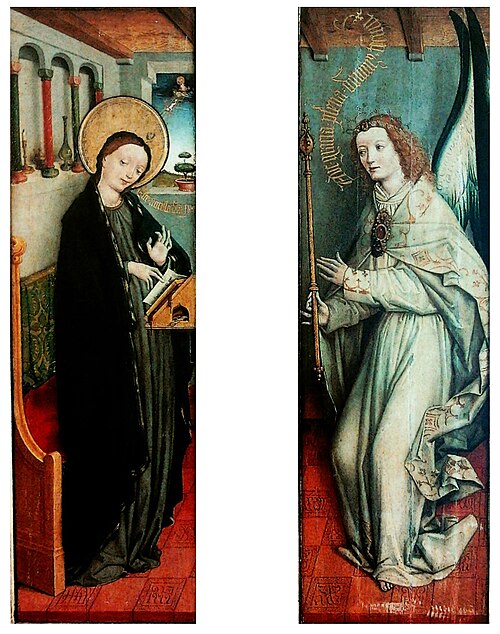 L'Annonciation, 1468, Wilhelm Kalteysen