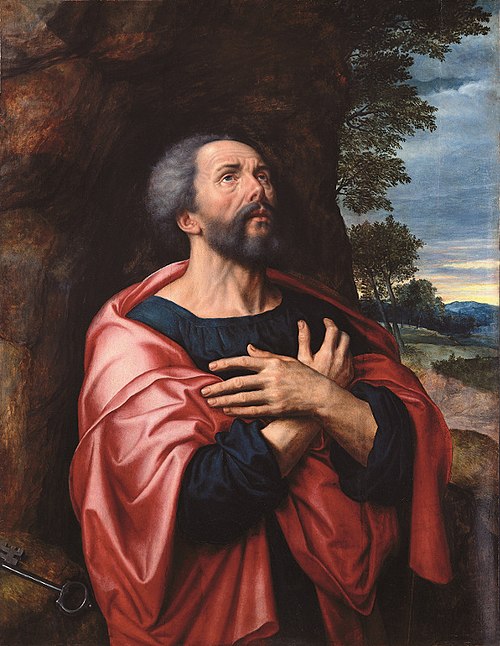 St Peter, 1550, Michiel Coxcie