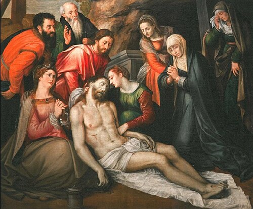 The Lamentation, 1560, Michiel Coxcie