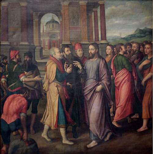 Render unto Caesar, 1583, Michiel Coxcie