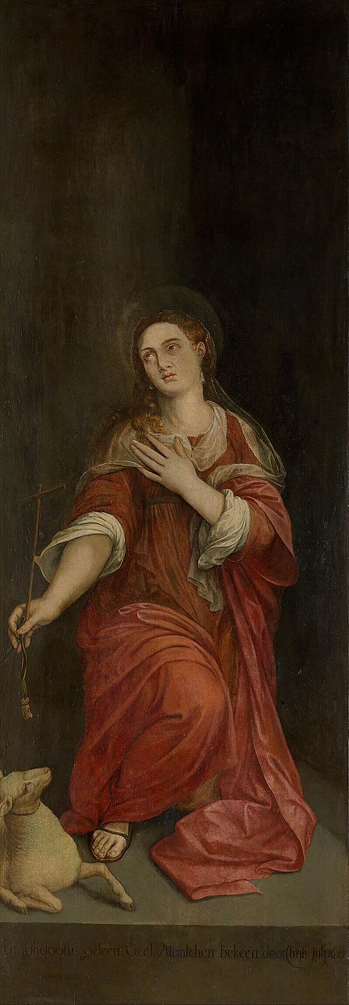 St Agnes, 1571, Michiel Coxie