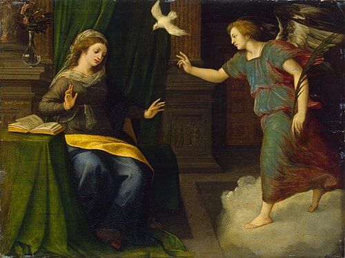 The Annunciation, 1580, Michiel Coxie