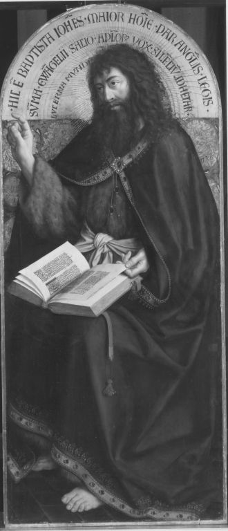 Saint John the Baptist (after The Ghent Altarpiece), 1557, Michiel Coxie