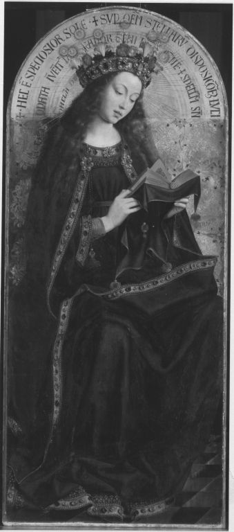 Mary (after The Ghent Altarpiece), 1557, Michiel Coxie
