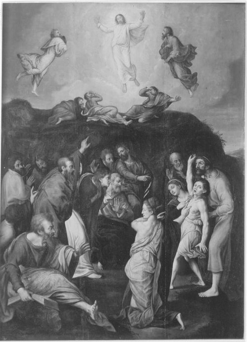 Transfiguration, 1600, Michiel Coxie
