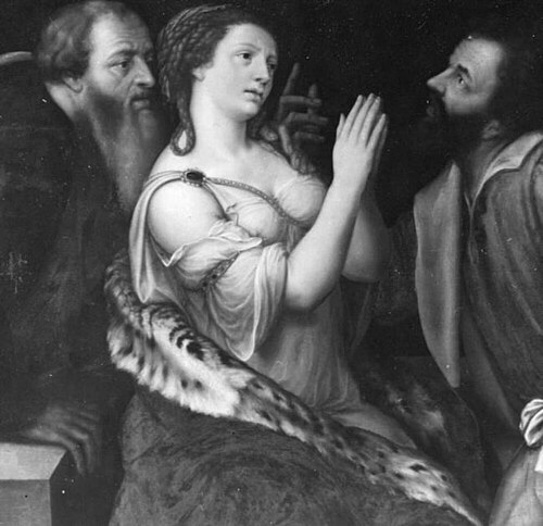 Susanna and the Elders, 1554, Michiel Coxie