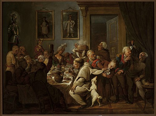 Banquet at Radziwiłł’s, , Aleksander Orłowski