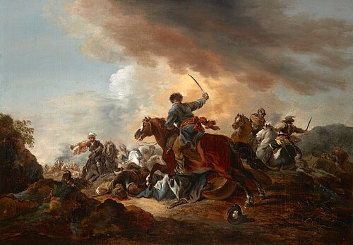 Battle Scene, 1802, Aleksander Orłowski