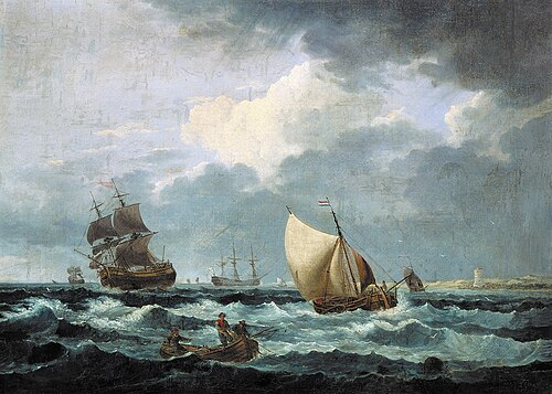 Marine Landscape, 1820, Aleksander Orłowski