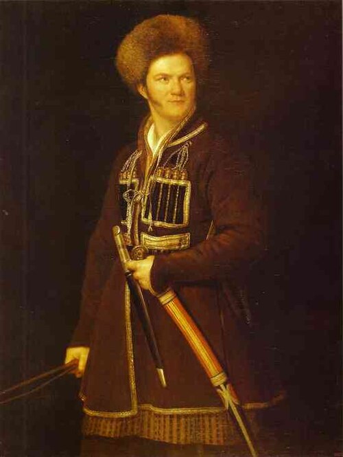 Self-portrait., , Aleksander Orłowski