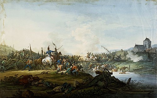 La bataille au passage., 1801, Aleksander Orłowski