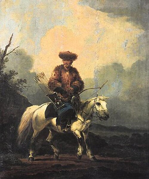 Jeździec wschodni I, 1807, Aleksander Orłowski