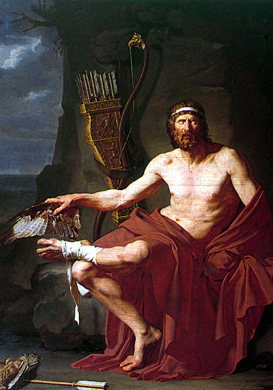 Philoctète sur l’île de Lemnos, 1788, Jean-Germain Drouais