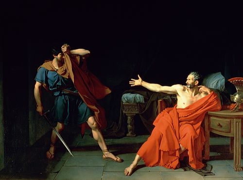 Marius prisonnier à Minturnes, 1786, Jean-Germain Drouais