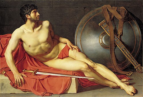 Soldat romain blessé, 1785, Jean-Germain Drouais
