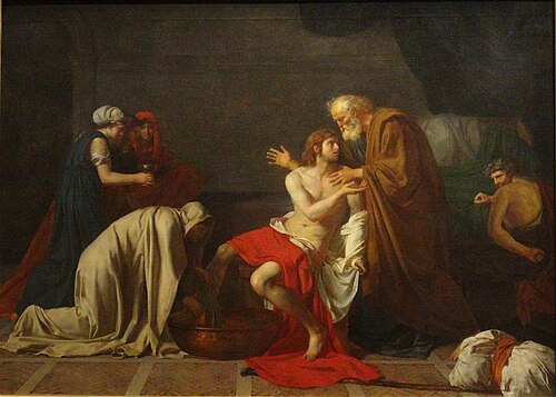 Le Retour de l'enfant prodigue, , Jean-Germain Drouais