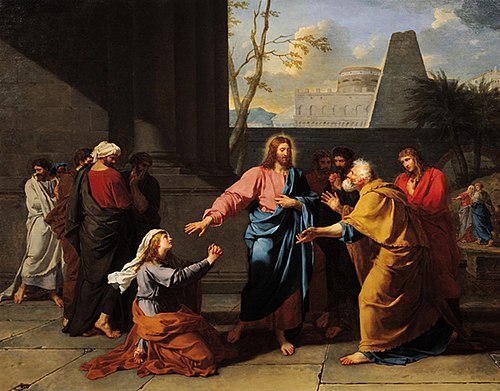 Le Christ et la Cananéenne, 1784, Jean-Germain Drouais
