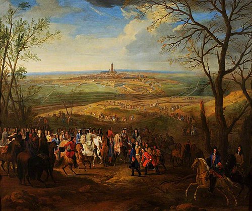 Louis XIV Accepting the Surrender of Mons in 1691, 1693, Jean-Baptiste Martin
