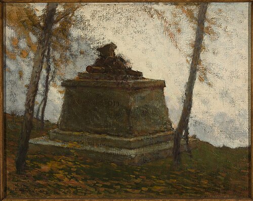 Monument /design for legionaries monument/, 1916, Władysław Wankie