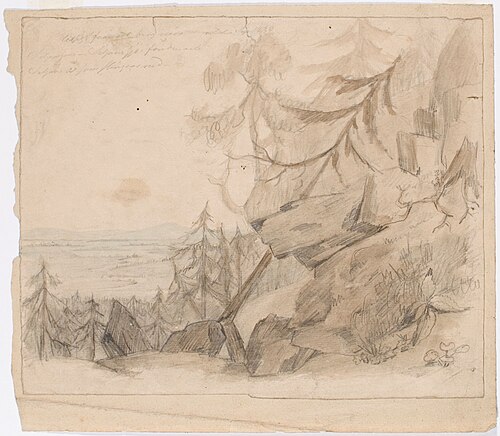 Landscape from Siljan, , Robert Wilhelm Ekman