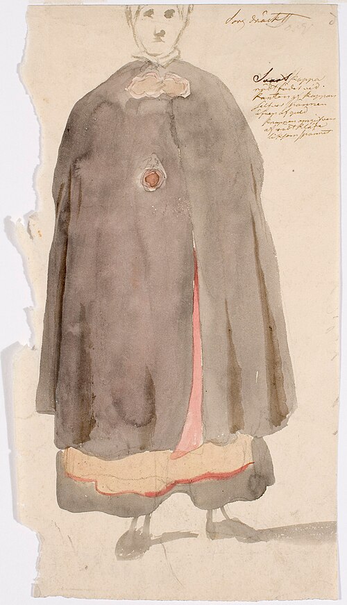 Seisova talonpoikaisnainen, , Robert Wilhelm Ekman