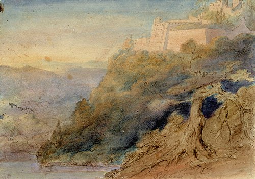 Palazzolo, Italian Landscape, , Robert Wilhelm Ekman