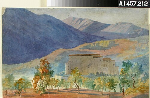 Subiaco, Rocca Abbaziale, , Robert Wilhelm Ekman