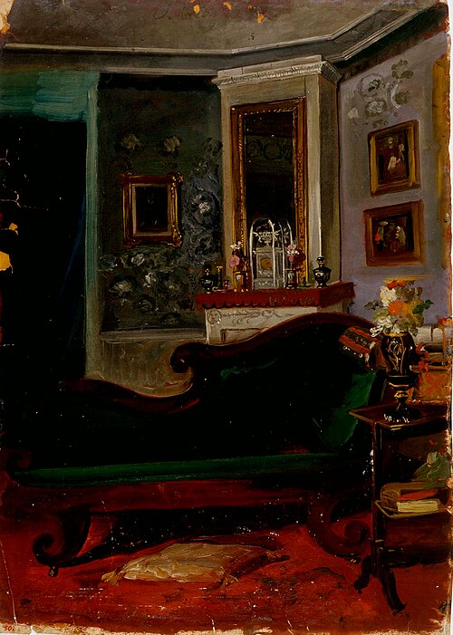 Grön soffa, , Robert Wilhelm Ekman
