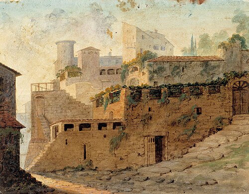 Italienskt lantslott, , Robert Wilhelm Ekman