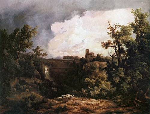 Aqua Nera near Rome, 1858, Károly Markó
