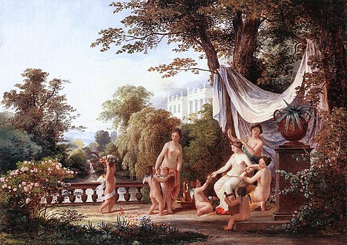 The Toilet of Venus, 1830, Károly Markó