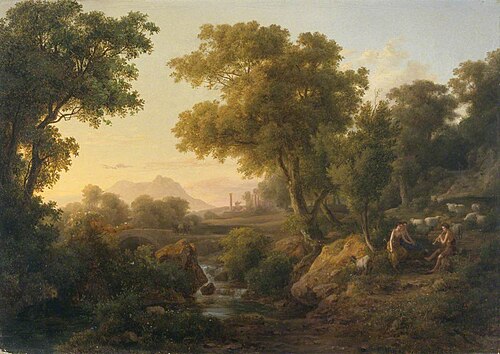 Italian Classical Landscape, , Károly Markó