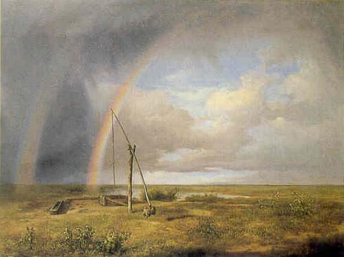 The puszta, 1853, Károly Markó