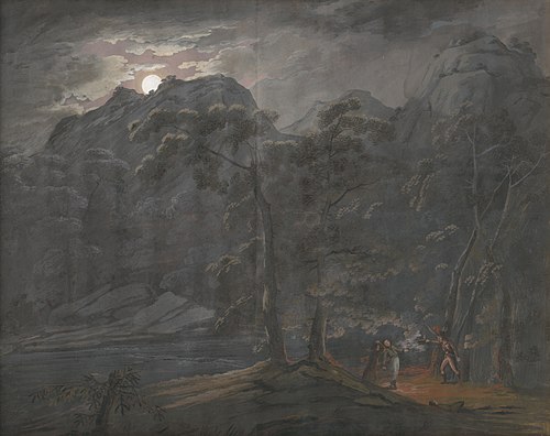 Ambush in the Forest, 1835, Károly Markó