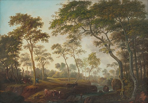 Krajina, 1840, Károly Markó