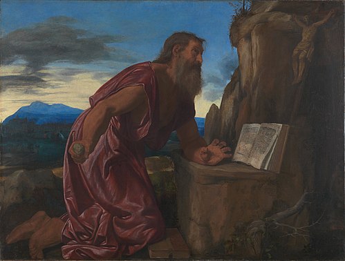 Saint Jerome, 1527, Giovanni Girolamo Savoldo