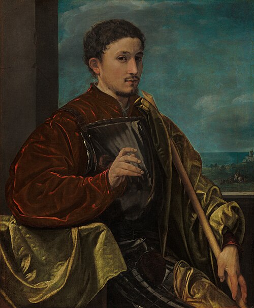 Portrait of a Knight, 1525, Giovanni Girolamo Savoldo